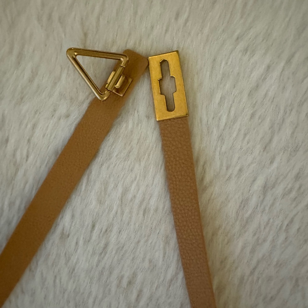 Authentic Bottega Veneta leather belt